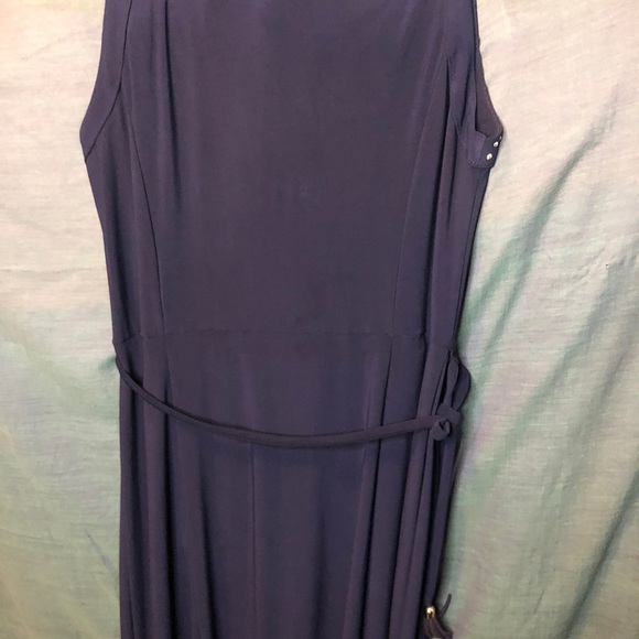 Spense long navy dress size 4 - Picture 7 of 9